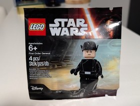 Lego Star Wars First Order General Minifig Polybag (5004406) New/Sealed