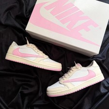 Travis Sc0tt X Jordan 1 Low Shy Pink “Muslin