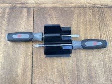 Snap-on Tools Mini Screwdriver Set Flat Tip 316 Phillips 1 Dark Titanium Usa