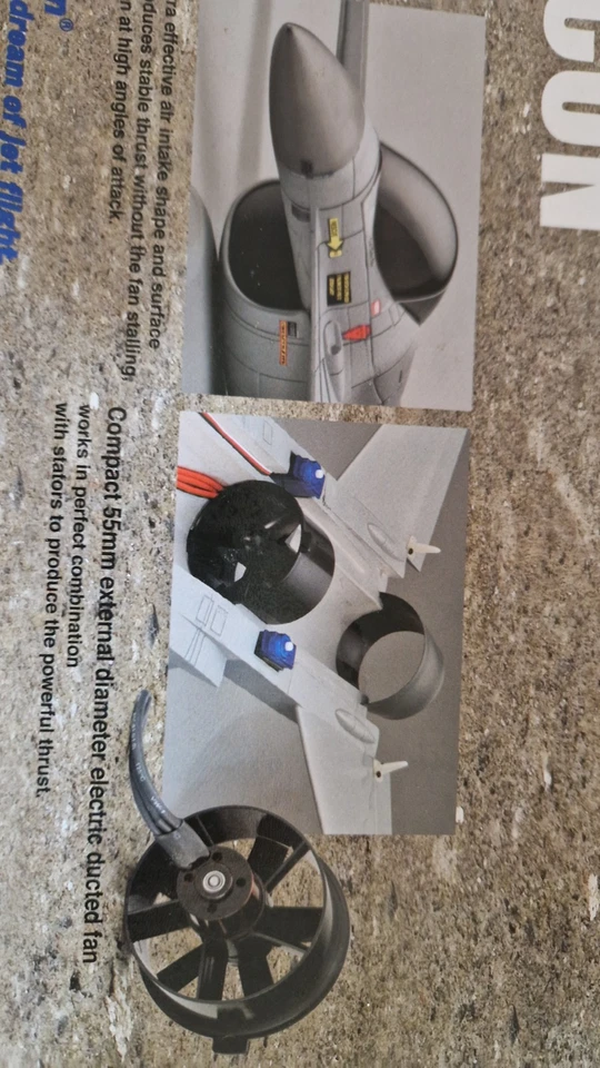 Rare Kyosho F-16 EDF 55 Scale Jet PNP  Kit  - Image 3 of 4