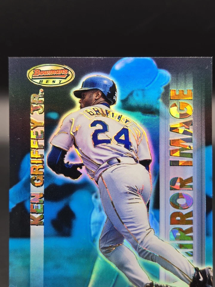 1999 年 Bowmans 最佳镜面图像 ATOMIC 折射器 Ken Griffey Jr / Mateo M2 完好  — 第 4/4 张图片