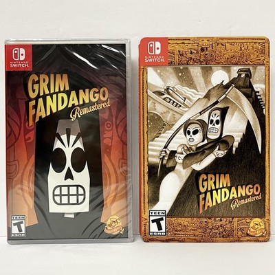 Grim Fandango Remastered w/ Slipcover (Nintendo Switch) New Sealed