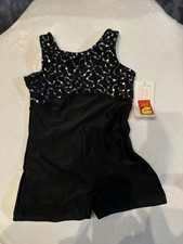 Little Girls Gymnastics Tumbling Leotard Size Medium