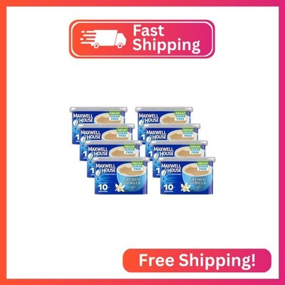 Maxwell House International Cafe Decaffeinated Sugar Free French Vanilla, 4 OZ (
