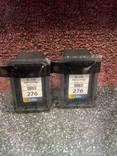 2 Pack Canon CL-276 Color Ink Cartridges Genuine OEM Sealed Printer Ink