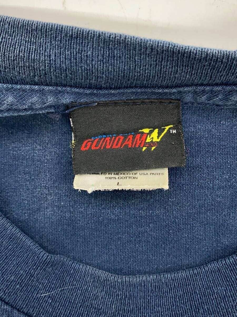 ALTRA T Shirt Altre Marche GUNDAM W Anime L Cotone Navy Usata