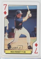 1992 US Playing Card Atlanta Braves Box Set Rico Rossy #7D Rookie RC 0wm7. rookie card picture