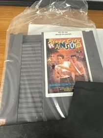 Vintage River City Ransom (Nintendo NES, 1989) Complete In Box