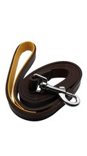 Leather Dog Leash - Great for Training - All Leather Lead- Dog Walking for Li...