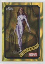 2025 Topps Chrome Marvel Comics Yellow Lava Refractor Colleen Wing #47 09j5