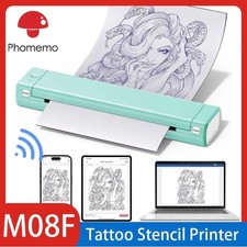 Phomemo M08F Tattoo Transfer Stencil Thermal Wireless Portable Printer  Paper