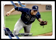 2021 Topps Joey Wendle Tampa Bay Rays #296