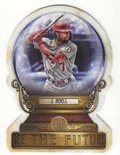 2022 Topps Gypsy Queen JO ADELL Insert CRYSTAL GAZING DIE-CUT Card ANGELS
