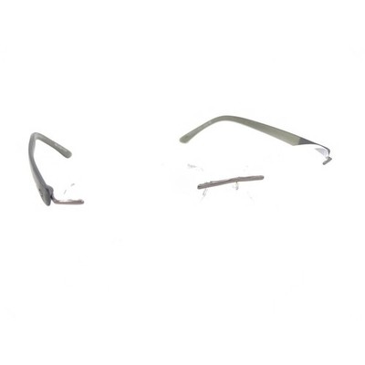 Silhouette 7608 40 6052 Titanium Brown Rimless Eyeglasses Frames 17 140 Austria