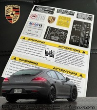 Decal Set Stickers For Porsche Panamera All Models Best Quality