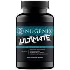 Nugenix Ultimate Free Testosterone Booster Supplement for Men - 56 Count