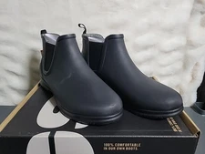 BOGS Women's Sweetpea Winter Waterproof Slip On Rain Boots Black - 72421-001, 00