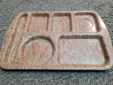 Vintage Prolon Ware Confetti Divided Food Tray