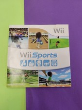 Wii Sports MANUAL ONLY Nintendo Wii, 2006 NO GAME