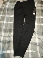 ladies Pair High Active Wear Leggings 