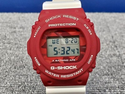 Casio Uhr Dw-5750e A Bathing Ape gebraucht