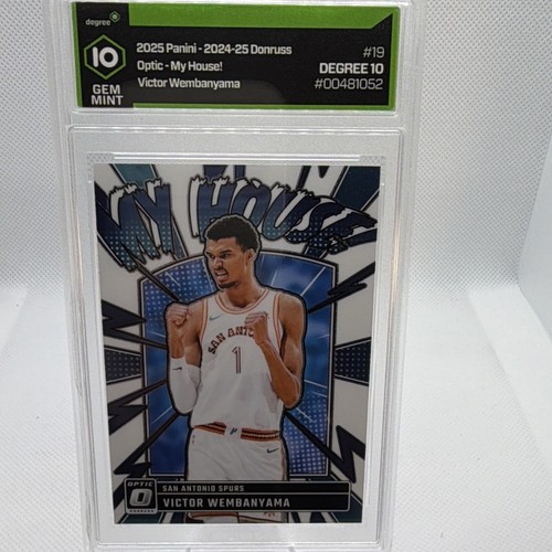 Panini Donruss Optic 2024-25 Victor Wembanyama My House! Optic #19 Degree 10