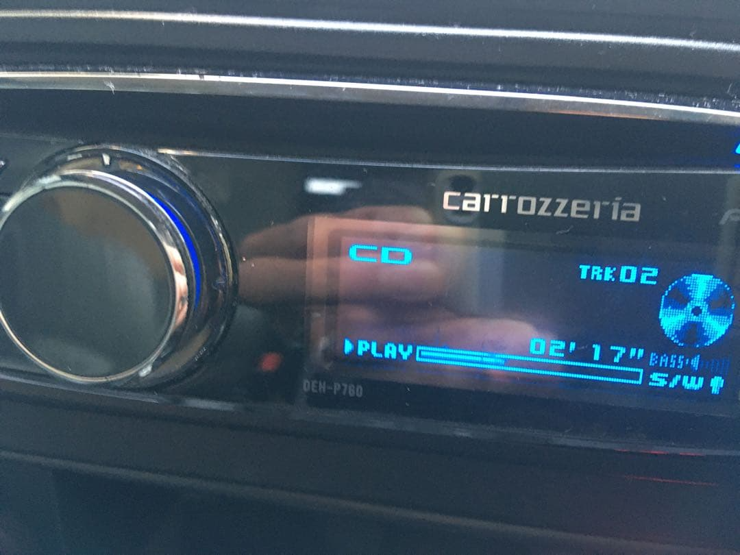 Pioneer Carrozzeria DEH-P760 Car Audio 1DIN CD Player XNJP Tested