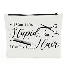 Hair Stylist Makeup Bag, Hairdresser Gift, Hairdresser Gifts for Women I Can'...