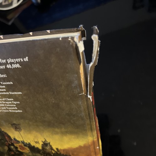 Warhammer Realm Of Chaos The Lost And The Damned Hardcover 1990 1st Edition READ - Picture 6 of 16