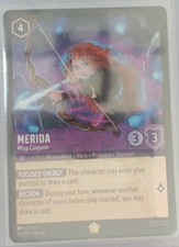 Disney Lorcana Attack of the Vine EN13-Cold Foil Merida 50/207