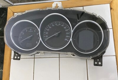 Mazda 6 2018 2020 insturment cluster speedometer KM grt655430