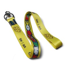 Valentino Rossi 46 Lanyard Tag Keychain & FREE SNOOD Adult Unisex New 