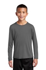 Sport-Tek Youth Posi-UV Pro Long Sleeve Tee