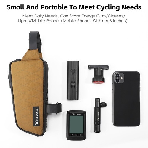 WEST BIKING Fahrradtasche Radsport Fahrrad Tasche Schraube Gravel Bike Grün - Picture 14 of 18