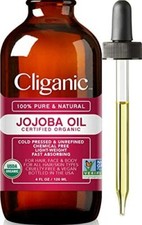 Certified Organic Jojoba Oil 120ml | 100% Pure Natural Cold Pressed Unrefined,