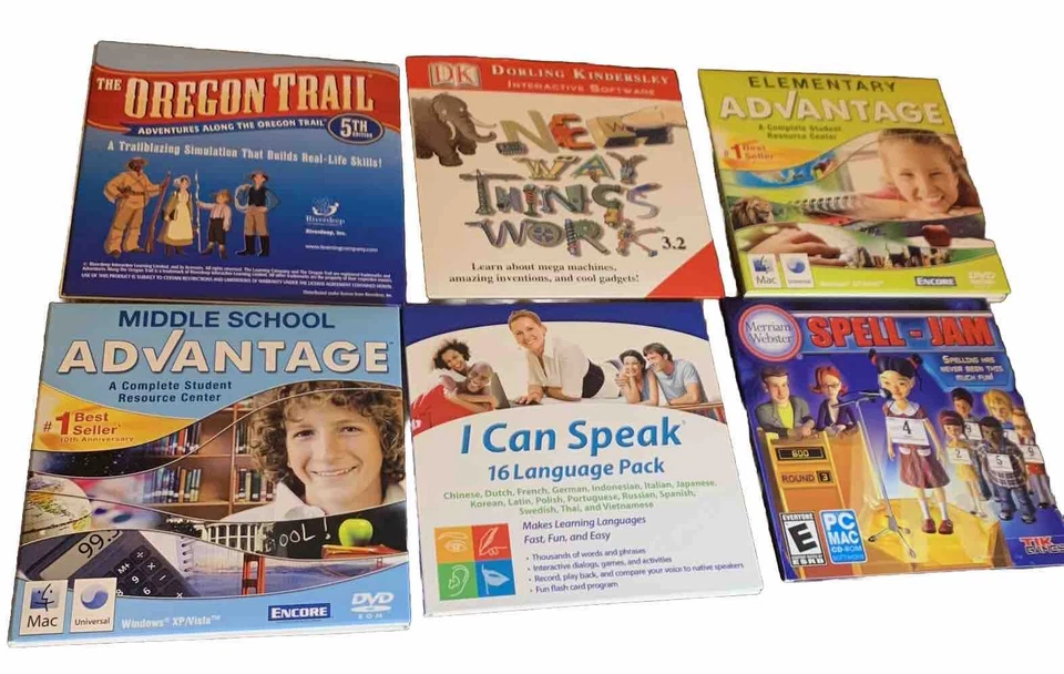 Southwestern Advantage School 6 CD Set MAC Windows  Homeschool The Learning Co. - Image 2 of 4