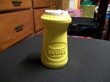 Vintage Comet with Chlorinol Cleaner Plastic Bottle Shaker 6oz Yellow NOS