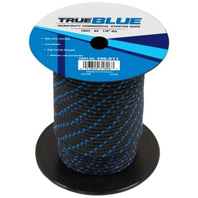 #ad TrueBlue 100#x27; Starter Rope For Diameter 1 8quot; Length 100#x27;; 146 911 $26.96