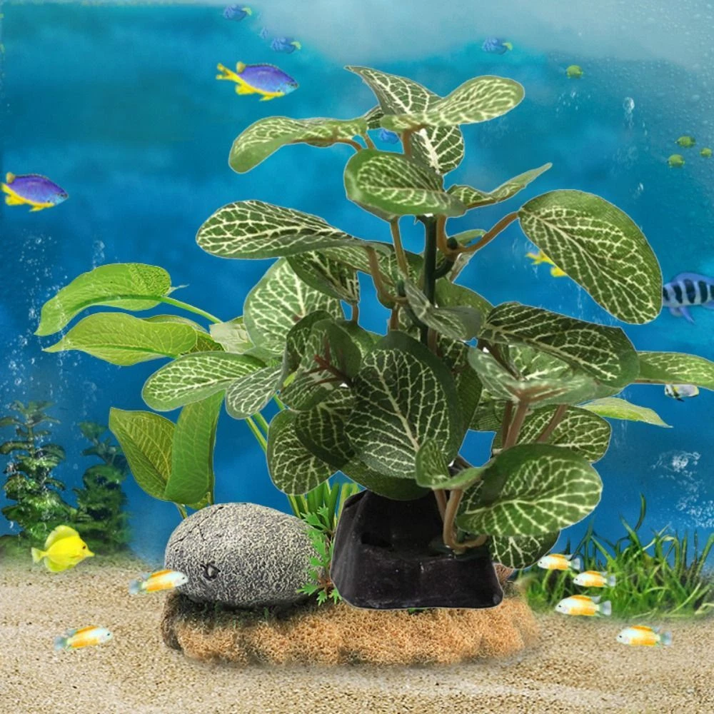 Planta Artificial para Acuario -Pequeña