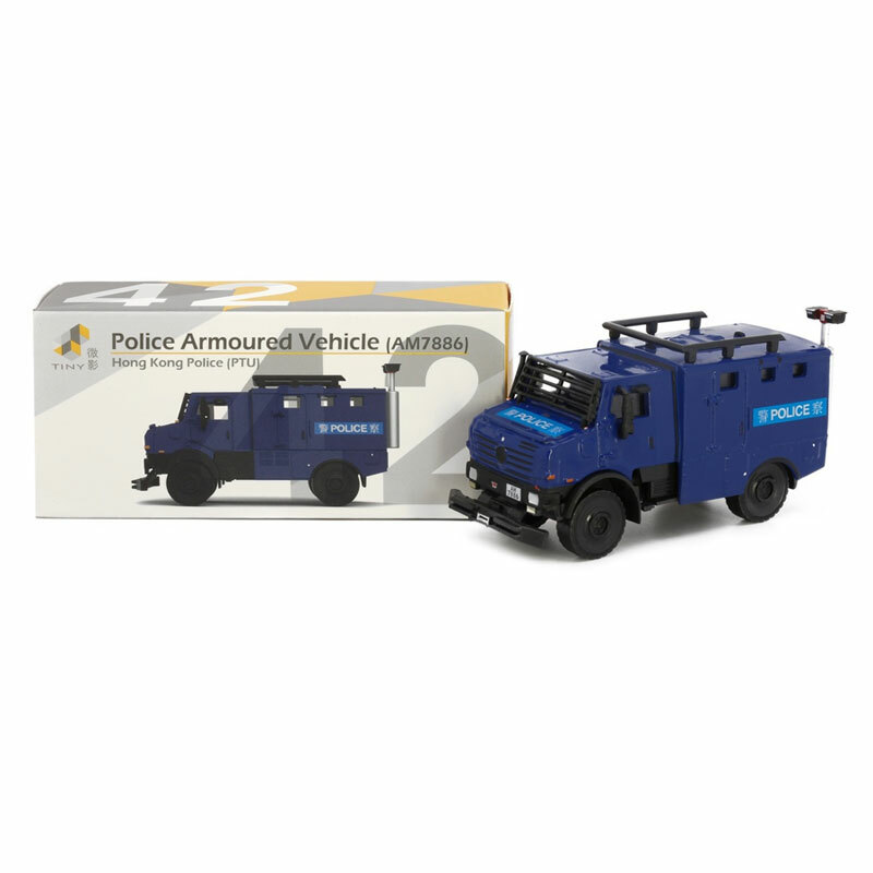 Tiny 1:72 Hong Kong Police Armoured Vehicle (AM7886) Model Car in