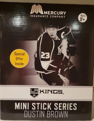  LA Kings NHL Mini Stick Series Dustin Brown 1 Stick & Display