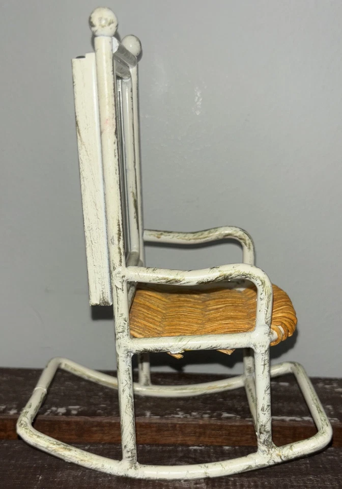 Iron Distressed Picture Frame Country Style Rocking Chair Rustic Item#200 - Image 2 of 4