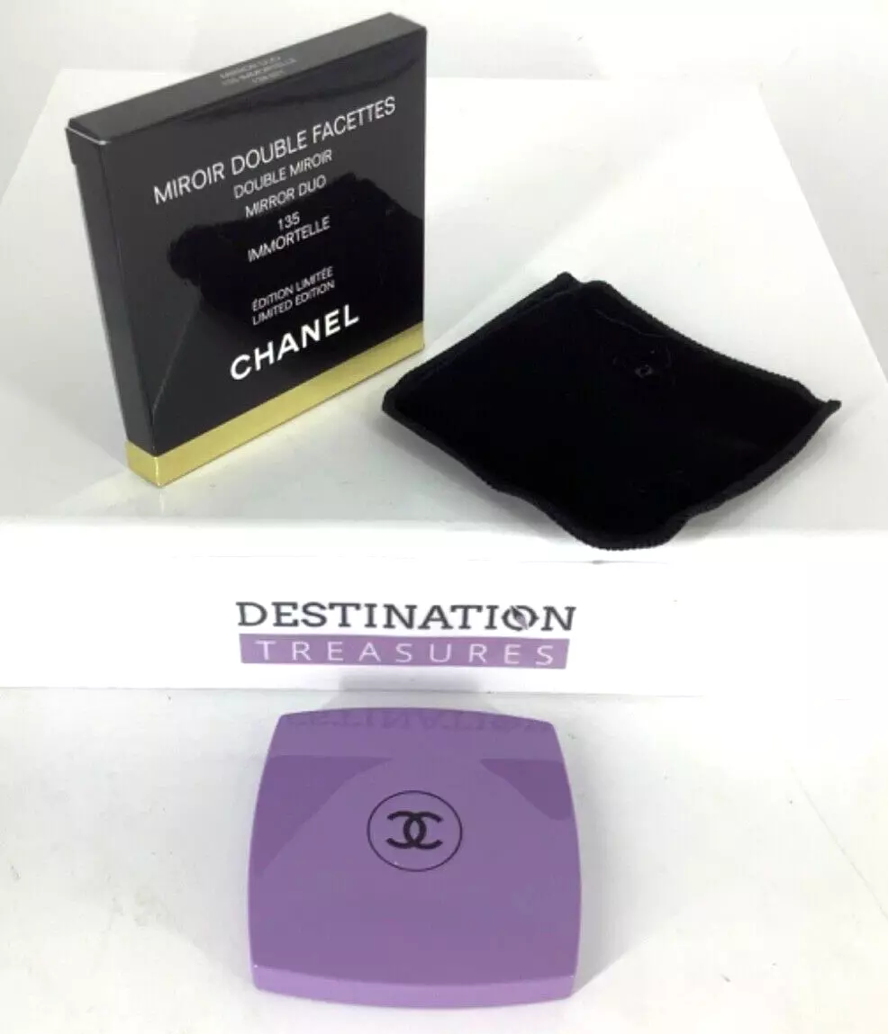 CHANEL, Makeup, Miroir Double Facettes Limitededition Mirror Duo 55rouge  Noir