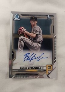 2021 Bowman Chrome Bubba Chandler #CDA-BC Auto #6