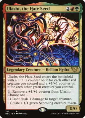 Ulasht, the Hate Seed [Neon Dynasty Commander] MTG