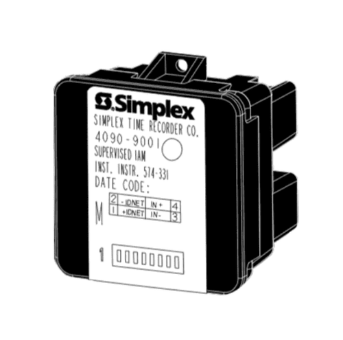 Simplex 4090-9001 Supervised Individual Addressable Module (IAM) - 第 4/4 張圖片
