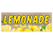 LEMONADE CLEARANCE BANNER Advertising Vinyl Flag Sign INV