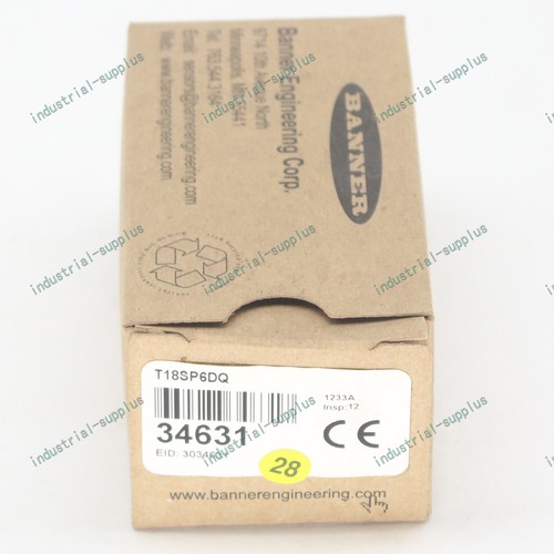 1piece new BANNER photoelectric sensor T18SP6DQ Free ship - Picture 4 of 5