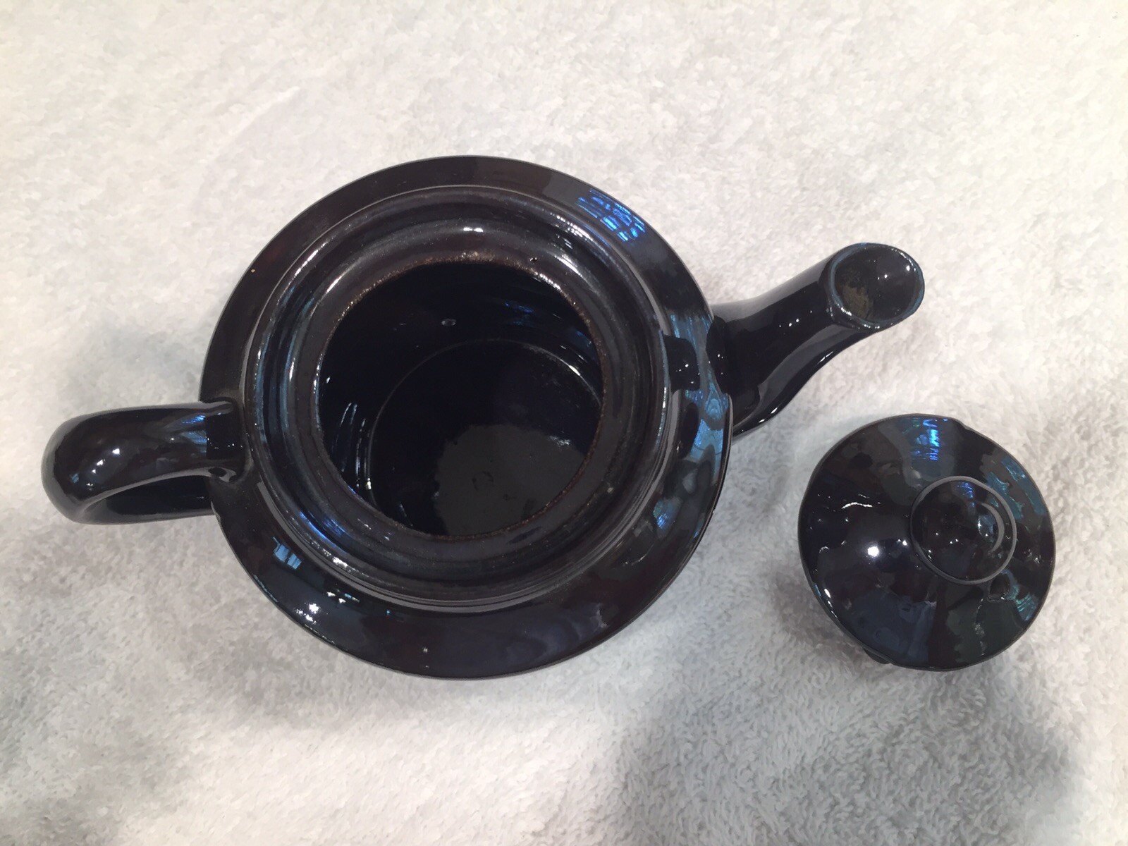 Small Brown Teapot with Lid Made in Occupied Japan eBay