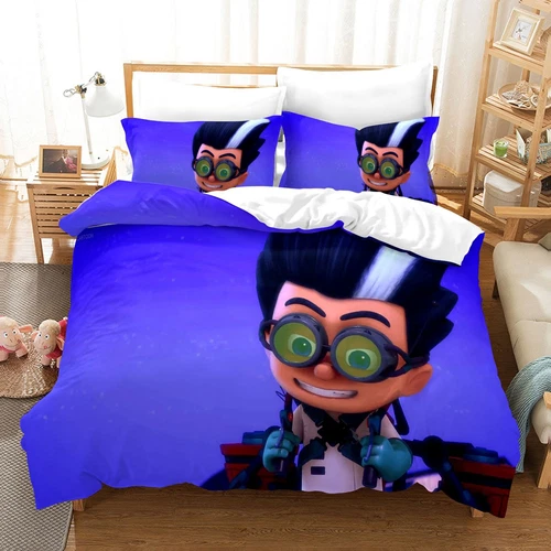 Set lenzuola copripiumino/piumino/doona 3D bambini PJ Masks + federe - singolo - Foto 6 di 23
